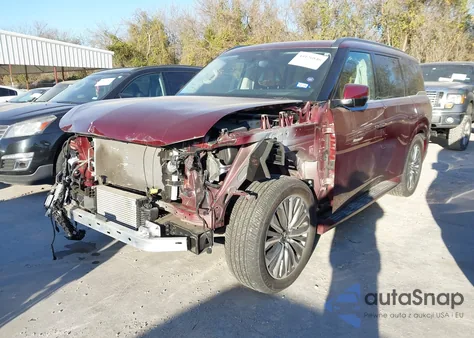 2025 Infiniti Qx80 Sensory Awd z USA, uszkodzony, nr VIN JN8AZ3DB3S9402556